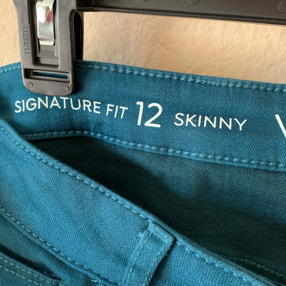 Westport Signature Fit Skinny Jeans - Dark Green